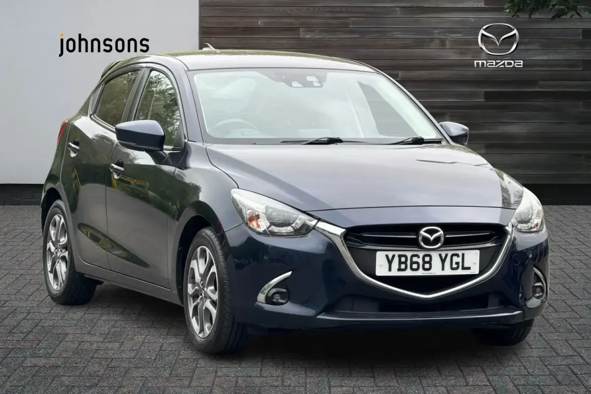 Begagnad Mazda 2 Inclusive 88 HK (64 kW) 2018 Blå Halvkombi