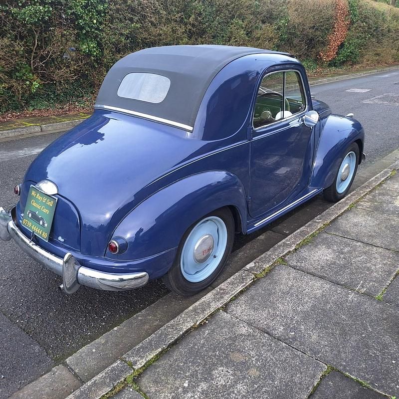 Used Fiat 500C 1955 Blue Cabriolet