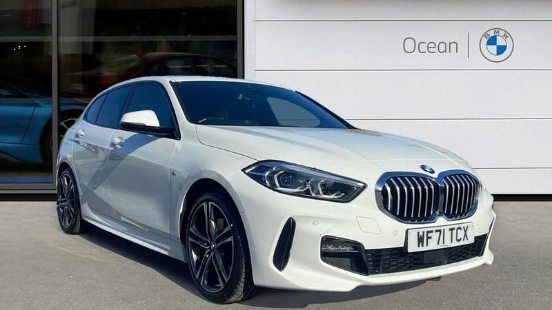 White Used 2021 BMW 118 M Sport Hatchback | £17,950 (Fair price) - Image 1/4