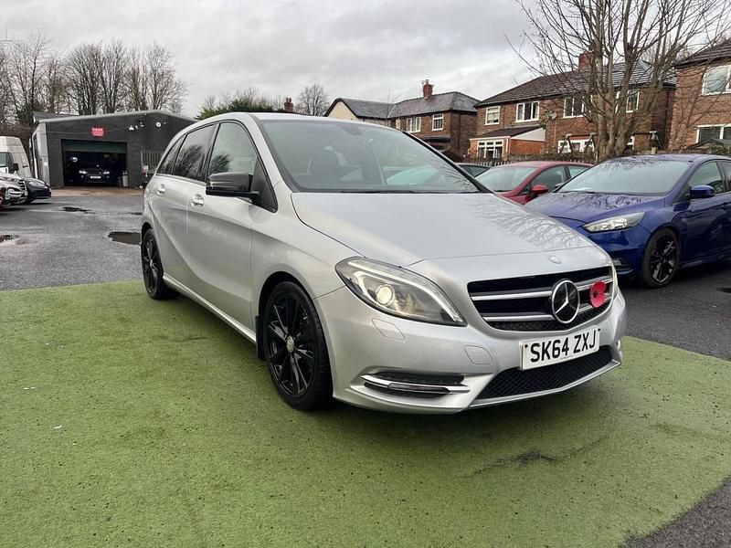 Used Mercedes B200 2014 Silver MPV