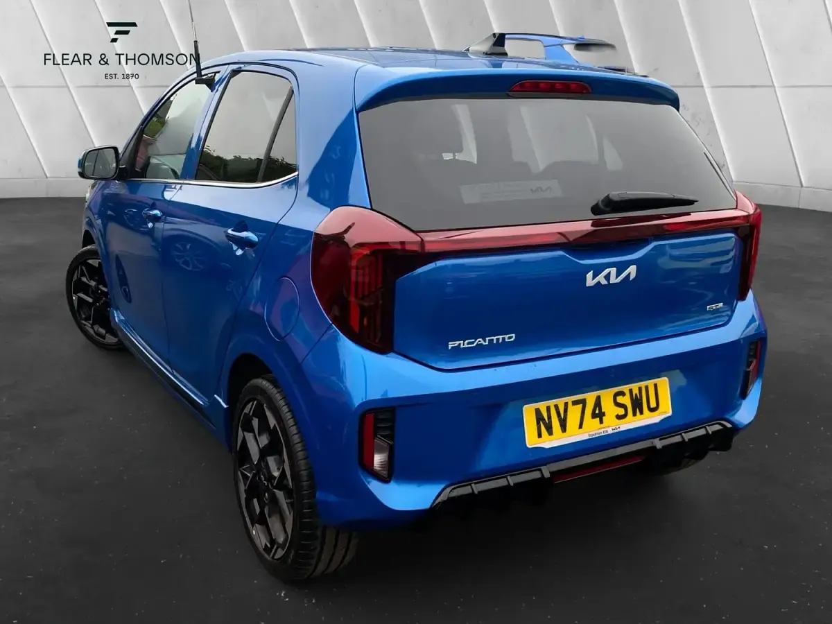 Used Kia Picanto GT-Line 2025 Blue Hatchback
