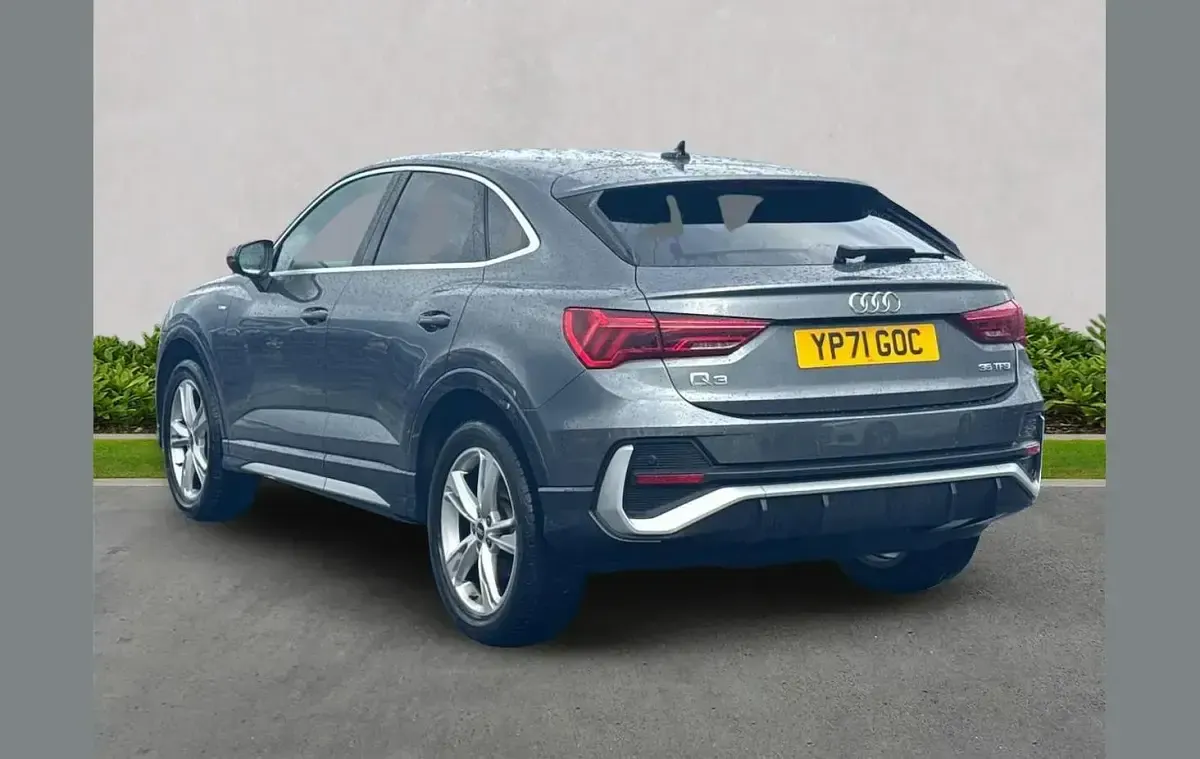 Used Audi Q3 S-Line 150 HP (110 kW) 2021 Grey SUV