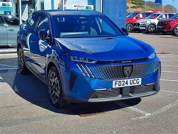 Blue Used 2024 Peugeot 3008 Allure SUV | £27,495 - Image 1/4