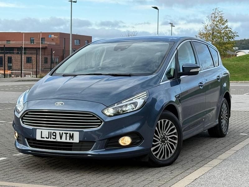 Blue Used 2019 Ford S-MAX Titanium MPV | £12,990 (Super price) - Image 1/4