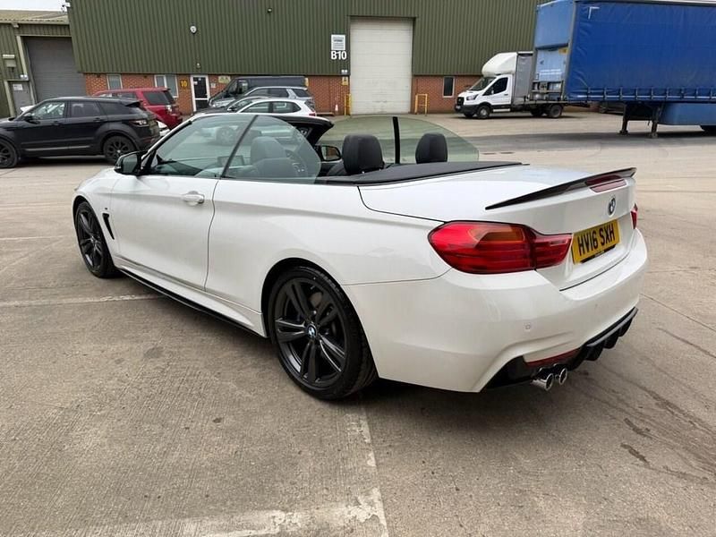 Used BMW 420 M Sport 190 HP (139 kW) 2016 White Cabriolet