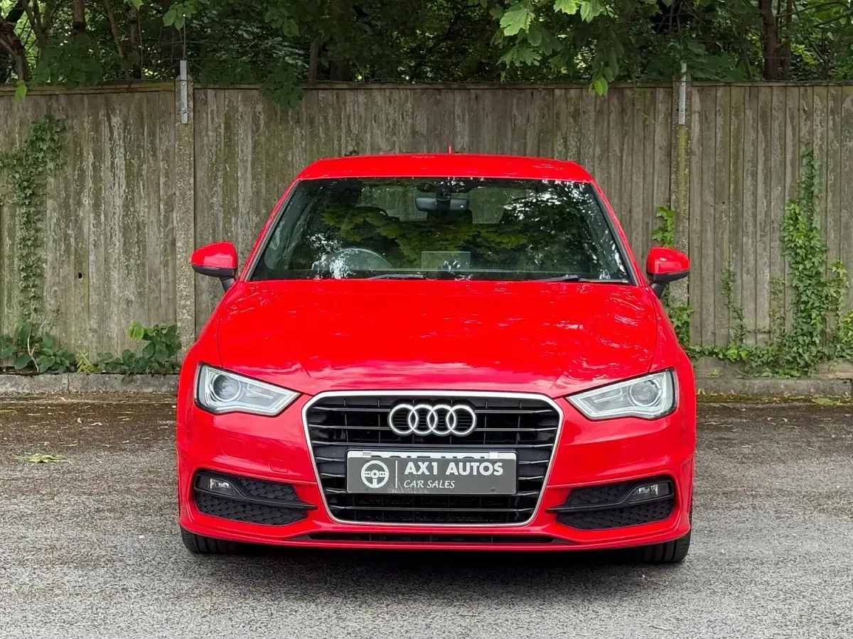 Used Audi A3 S-Line 2015 Red Hatchback