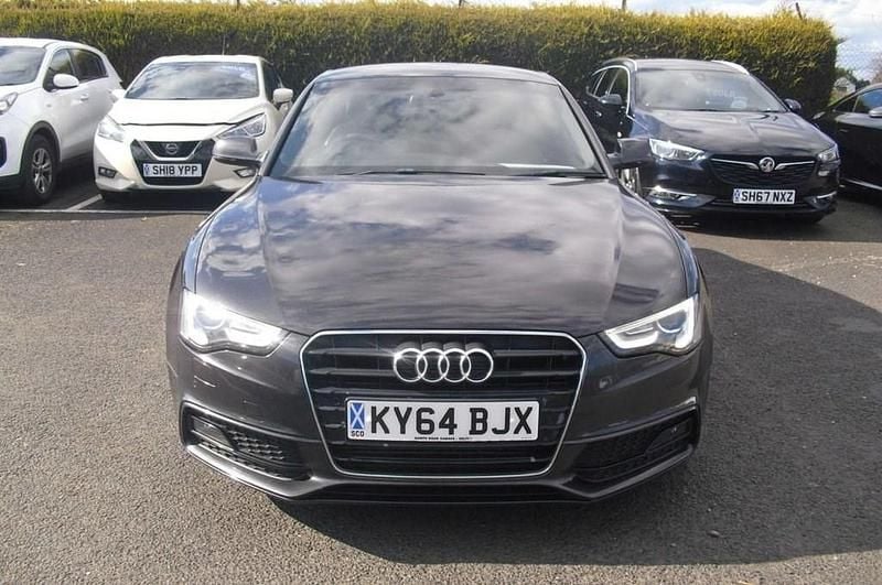 Used Audi A5 S-Line 177 HP (130 kW) 2014 Grey Coupe