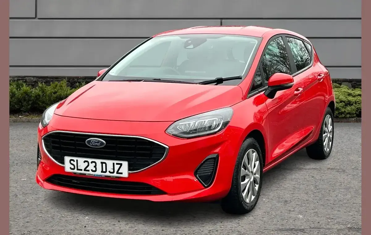Used Ford Fiesta Trend 99 HP (72 kW) 2023 Red Hatchback