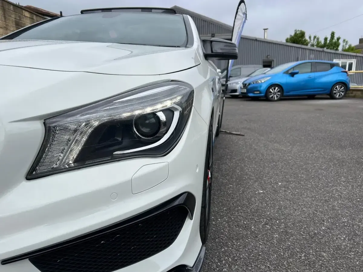 Used Mercedes CLA45 AMG 2014 White Coupe
