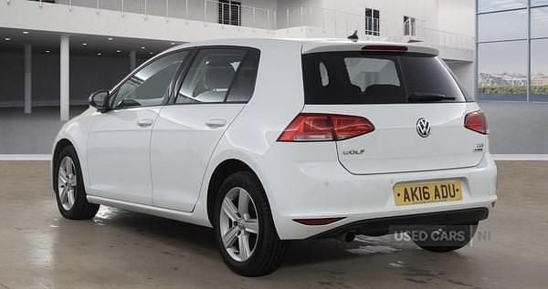 Used VW Golf VII Edition 110 HP (80 kW) 2016 White Hatchback