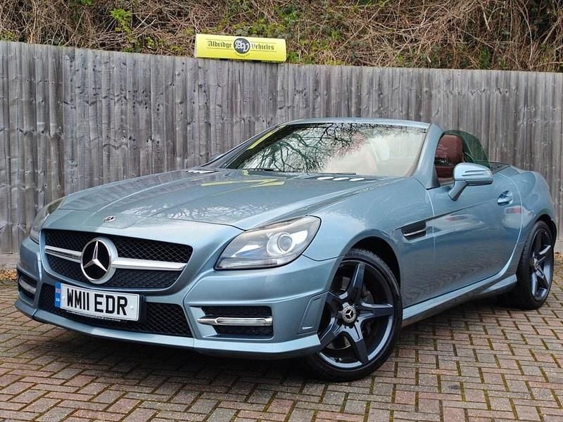 Used Mercedes SLK200 AMG 2011 Silver Cabriolet