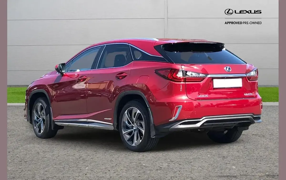 Used Lexus RX450h 308 HP (226 kW) 2016 Red SUV