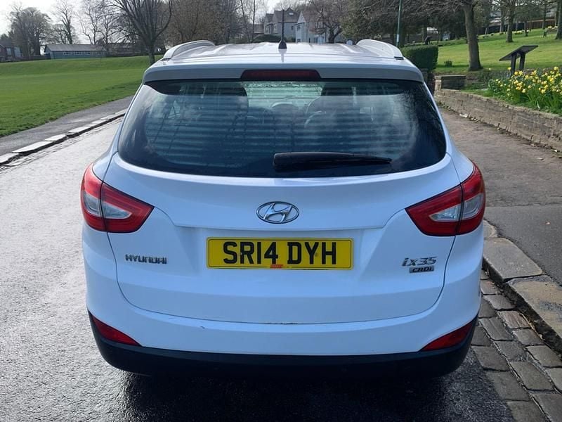Used Hyundai ix35 SE 115 HP (84 kW) 2014 White SUV