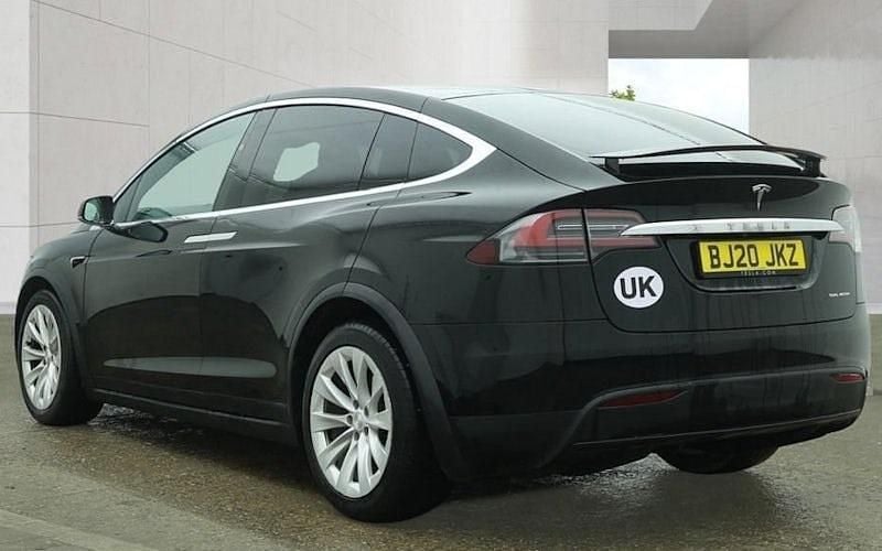 Used Tesla Model X Long Range AWD 397 kW (541 HP) 2020 Black SUV