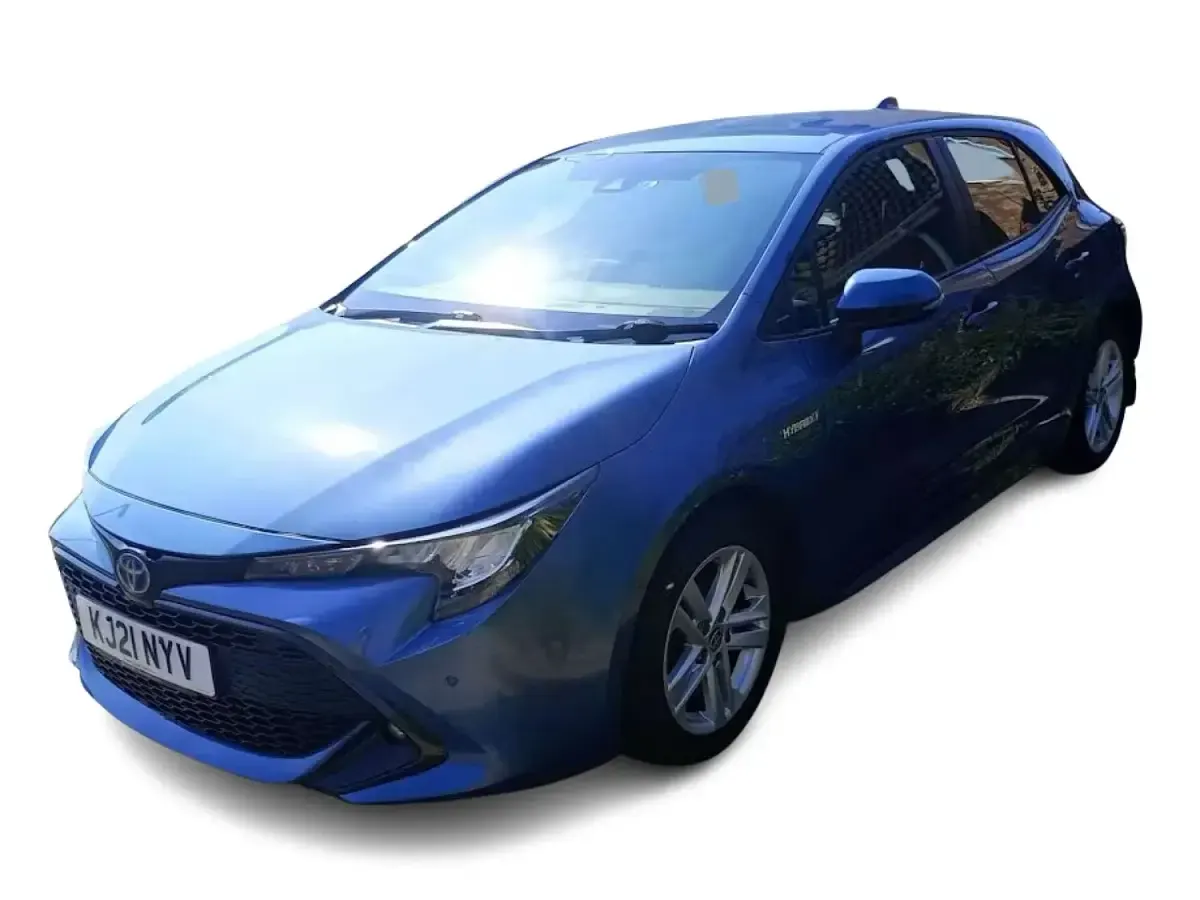 Used Toyota Corolla 122 HP (89 kW) 2021 Blue Hatchback