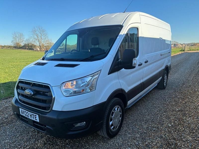 Used Ford Transit Trend 130 HP (95 kW) 2022 White Van