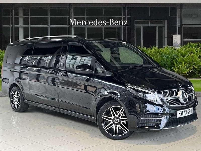 Black Used 2023 Mercedes V220 AMG line MPV | £58,990 (Good price) - Image 1/4