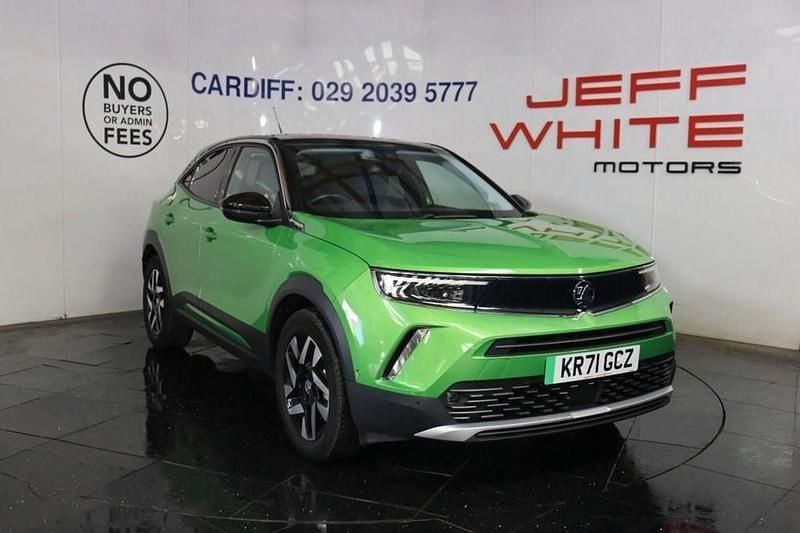 Used Vauxhall Mokka Elite 100 kW (136 HP) 2021 Green SUV
