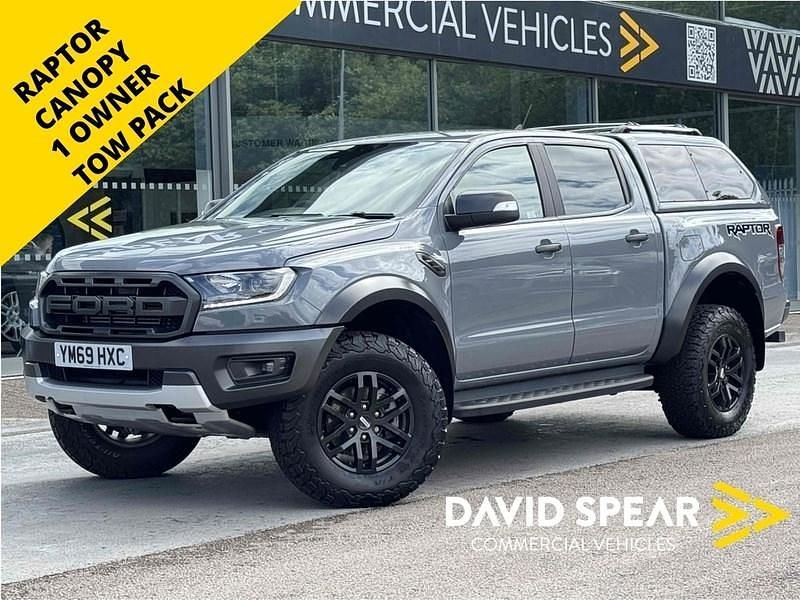 Grey Used 2020 Ford Ranger Raptor Pickup | £21,990 (Fair price) - Image 1/3
