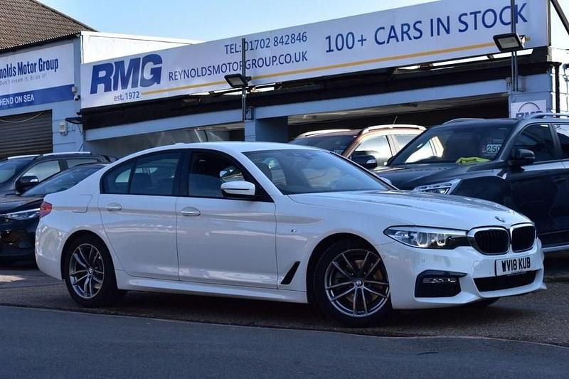 Used BMW 520 M Sport 2018 White Sedan