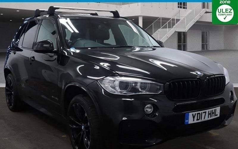 Black Used 2017 BMW X5 M Sport SUV | £18,500 (Fair price) - Image 1/4