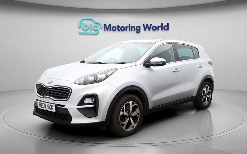 Used Kia Sportage 136 HP (100 kW) 2021 Silver SUV