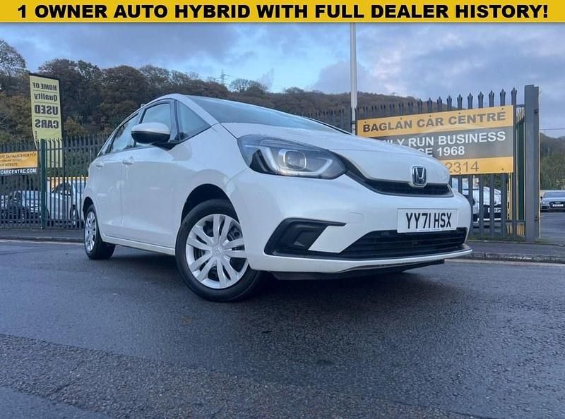 Second-hand Honda Jazz Hybrid 109 CP (80 kW) 2021 Alb Hatchback