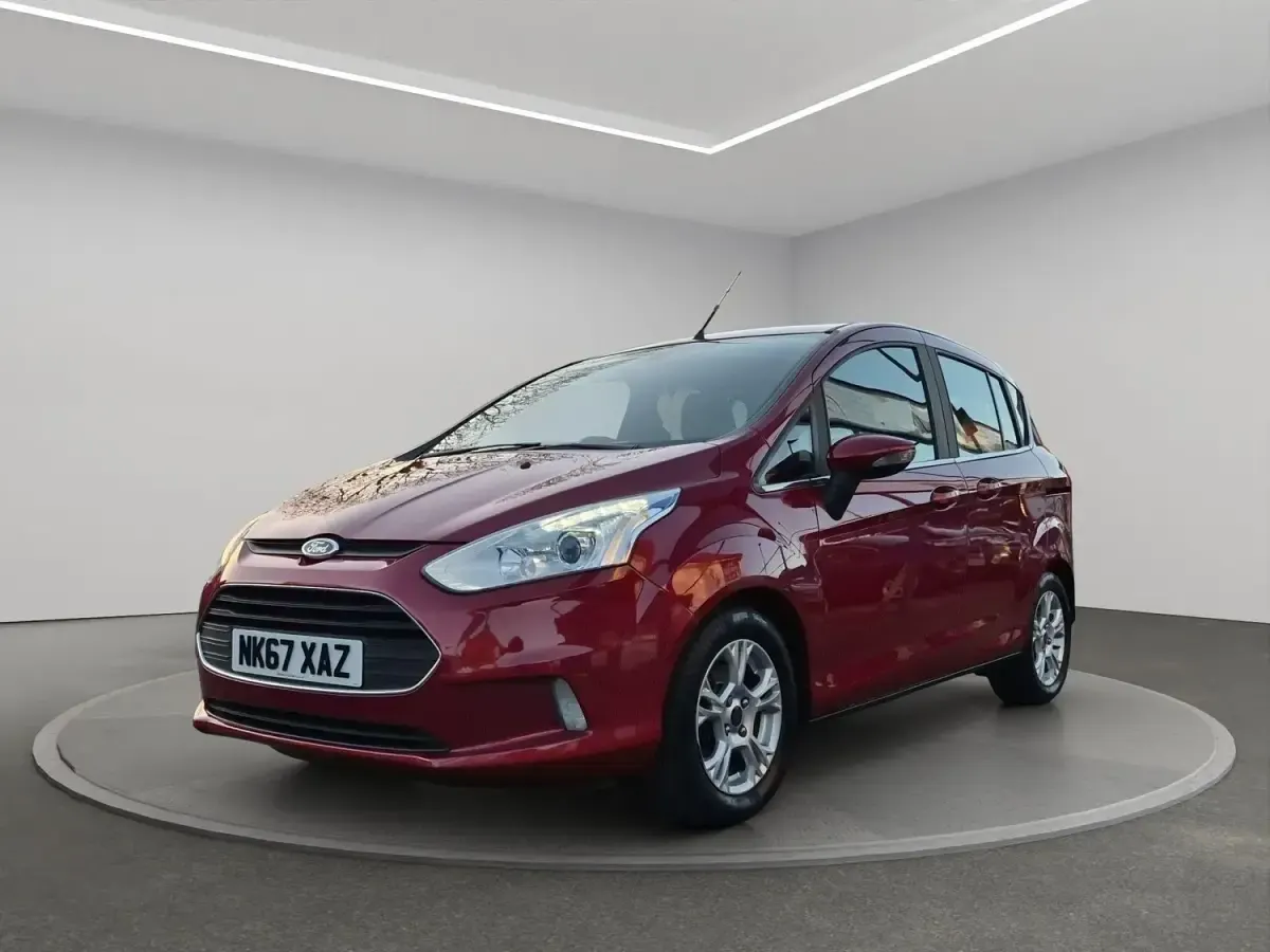 Second-hand Ford B-MAX Zetec 125 CP (91 kW) 2017 Roșu Monovolum