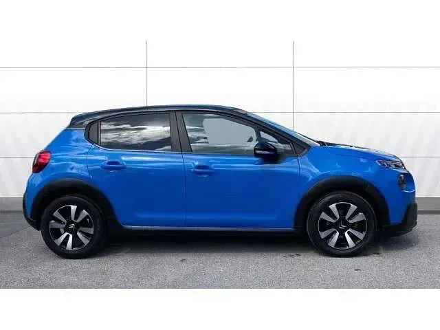 Used Citroën C3 Feel 110 HP (80 kW) 2017 Blue Hatchback