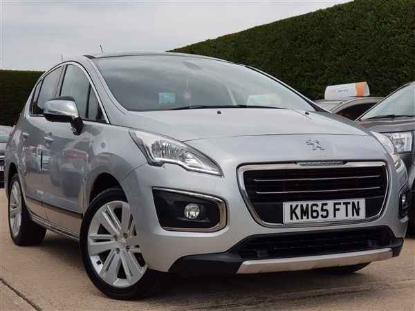 Silver Used 2015 Peugeot 3008 Allure Hatchback | £7,995 (Expensive) - Image 1/1