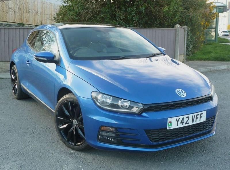 Used VW Scirocco GT 180 HP (132 kW) 2015 Blue Coupe