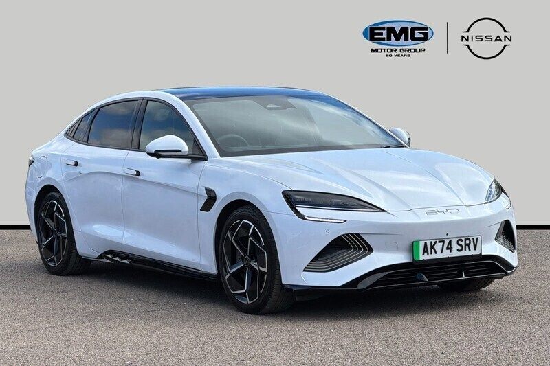 Polar white Used 2023 BYD Seal Sedan | £36,995 (A bit pricey) - Image 1/3
