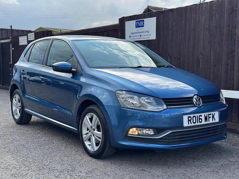 Blue Used 2016 VW Polo Match Hatchback | £9,495 (Fair price) - Image 1/4