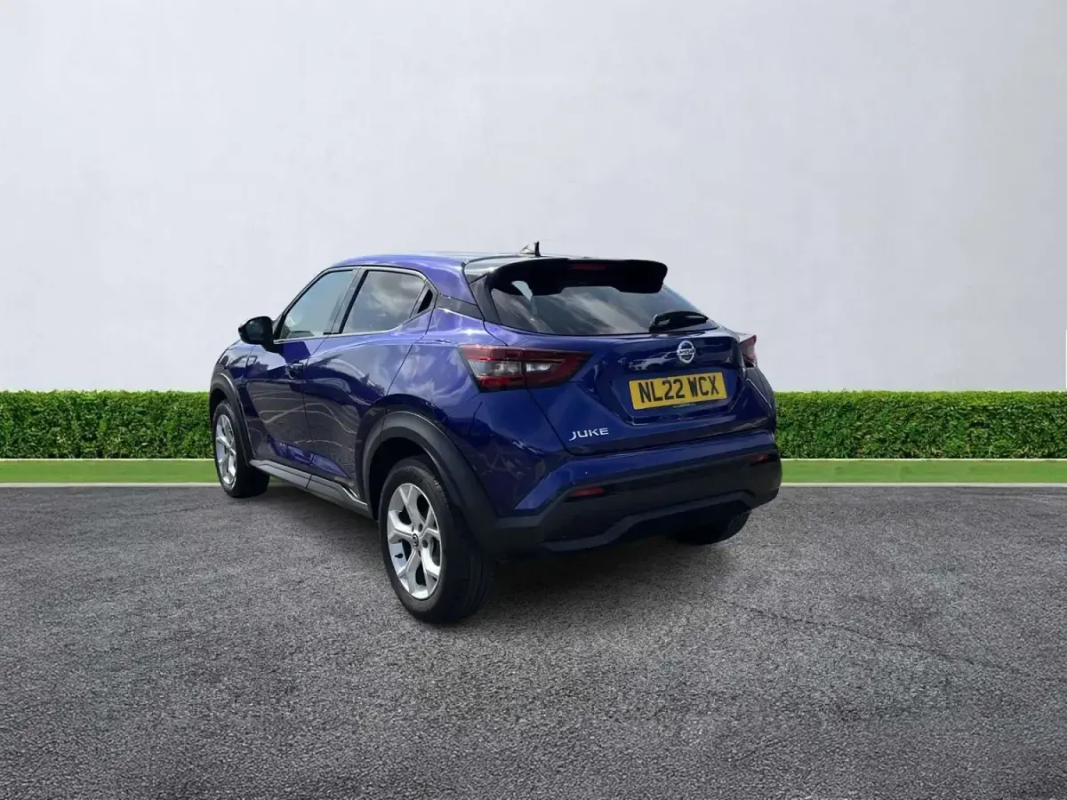 Second-hand Nissan Juke N-Connecta 114 CP (83 kW) 2022 Albastru SUV