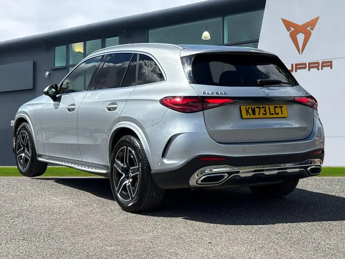 Used Mercedes GLC300 AMG line 2023 Silver SUV