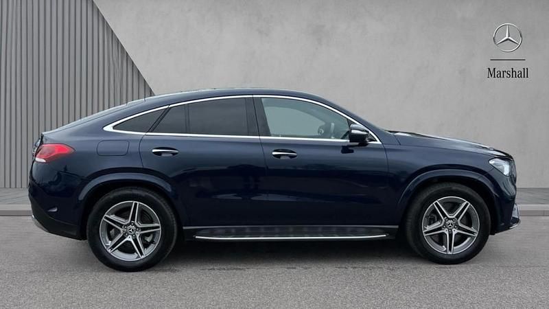 Used Mercedes GLE350 AMG line 320 HP (235 kW) 2022 Cavansite blue metallic