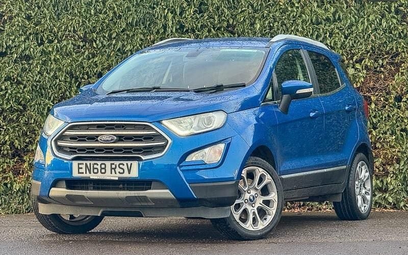 Used Ford Ecosport Titanium 101 HP (74 kW) 2018 Blue SUV