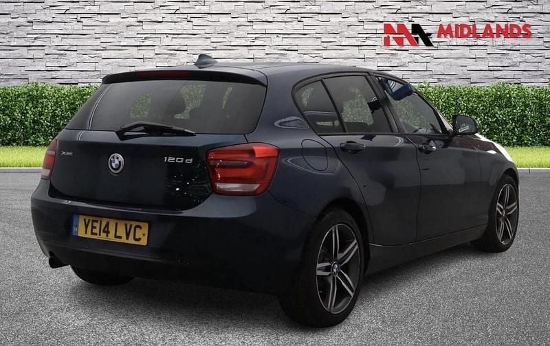 Used BMW 120 Sport Line 2014 Blue Hatchback