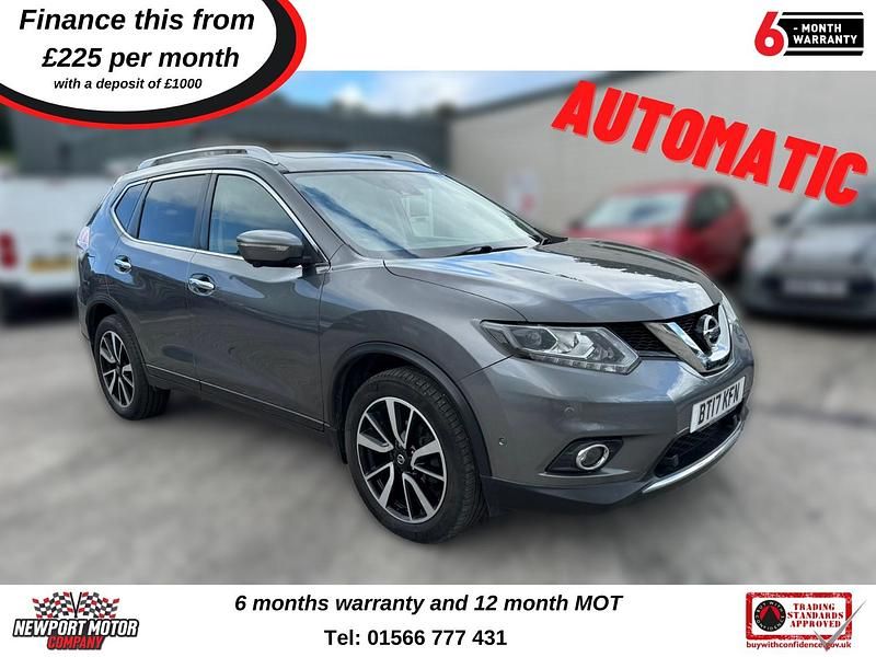 Grey Used 2017 Nissan X-Trail Tekna SUV | £10,995 (A bit pricey) - Image 1/4