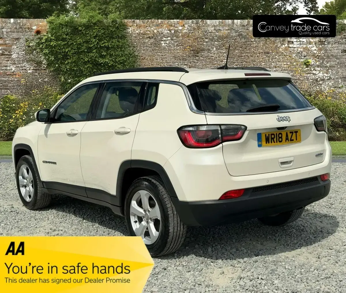 Used Jeep Compass Longitude 140 HP (102 kW) 2018 White SUV