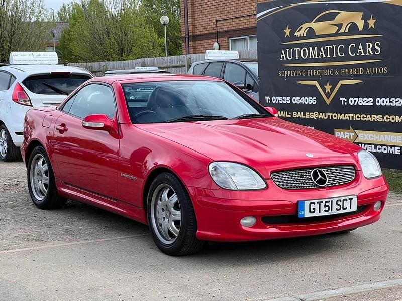 Used Mercedes SLK230 2001 Red Cabriolet