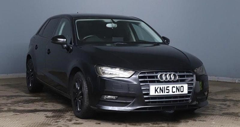 Used Audi A3 2015 Black Hatchback