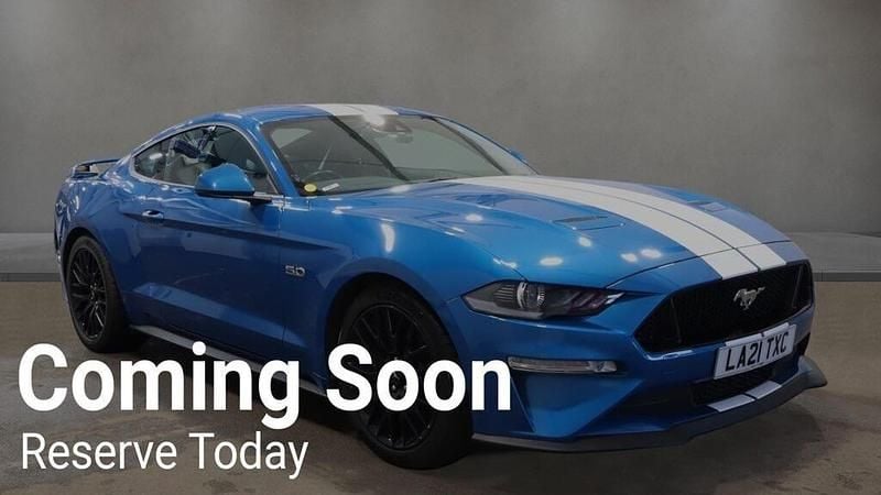 Used Ford Mustang GT 2021 Blue Coupe