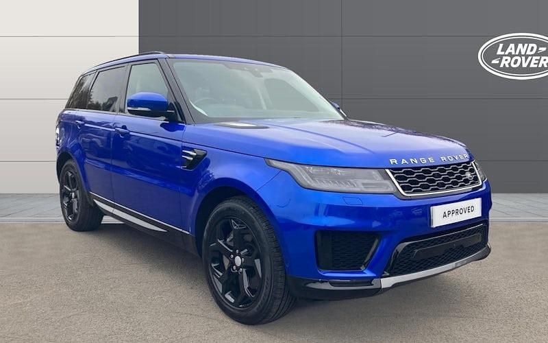 Blue Used 2021 Land Rover Range Rover Sport HSE SUV | £35,957 (Good price) - Image 1/4