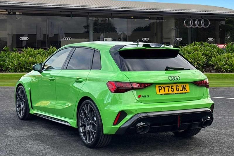 Used Audi RS3 Sportback Performance 400 HP (294 kW) 2026 Green Hatchback