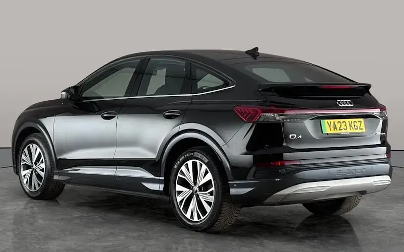 Used Audi Q4 Sportback e-tron Sport 125 kW (170 HP) 2022 Black SUV