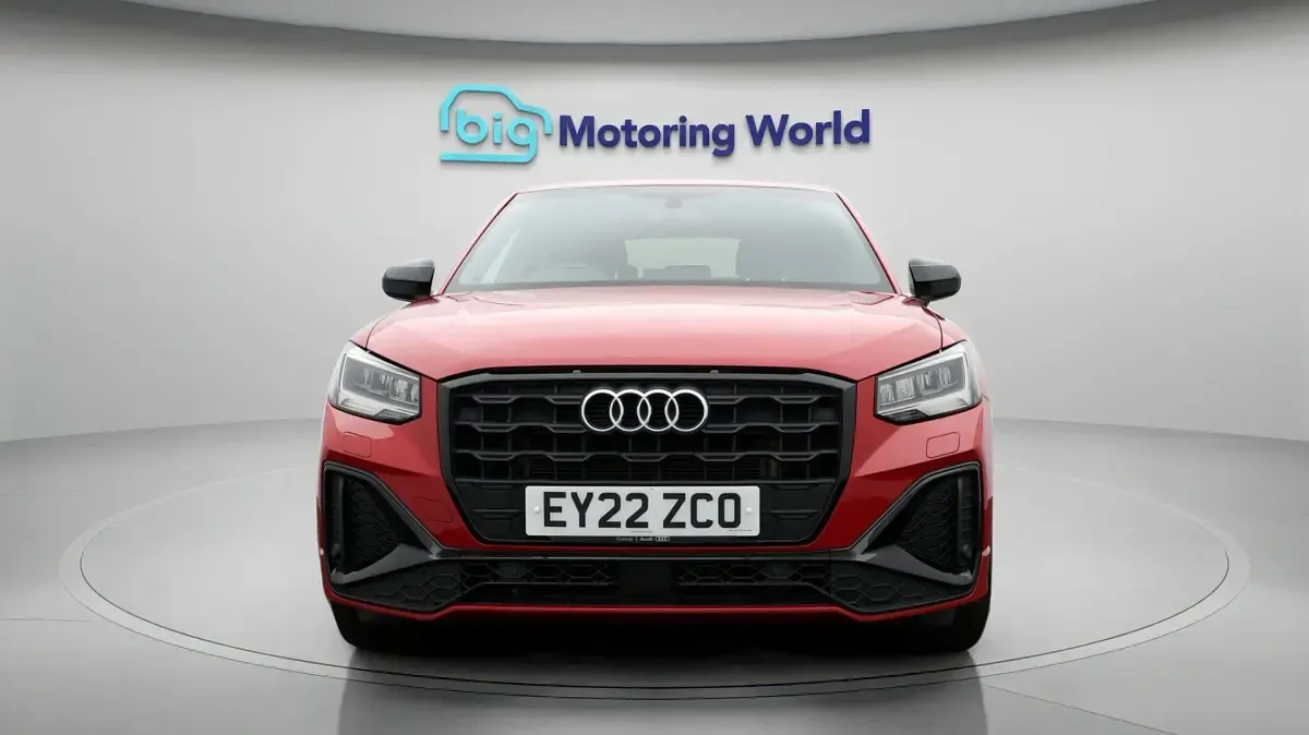 Used Audi Q2 Black Edition 150 HP (110 kW) 2022 Red SUV