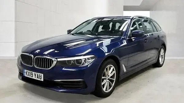 Gebraucht BMW 520 Advantage 2019 Blau Kombi