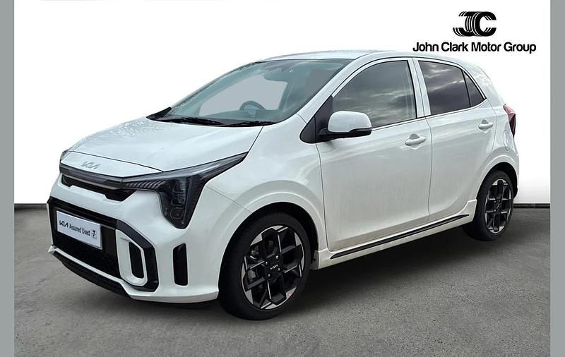New Kia Picanto GT-Line 68 HP (50 kW) 2026 White Hatchback
