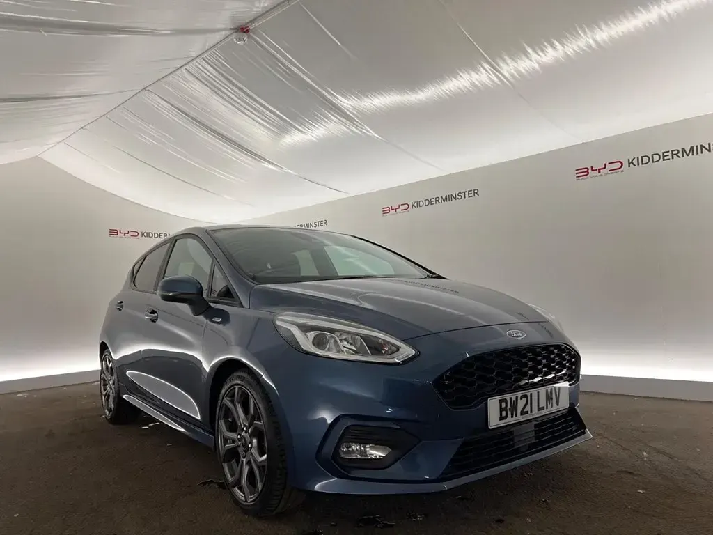 Used Ford Fiesta ST-Line 2021 Blue Hatchback